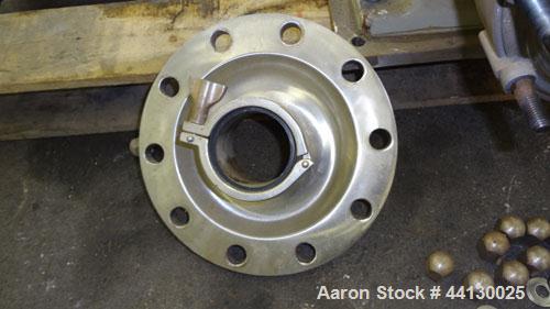 Used Stainless Steel Fristam Single Stage High Pressure Centrifugal Pump, Model FPHP3542-205