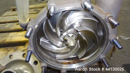 Used Stainless Steel Fristam Single Stage High Pressure Centrifugal Pump, Model FPHP3542-205