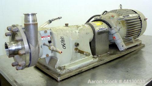 Used Stainless Steel Fristam Single Stage High Pressure Centrifugal Pump, Model FPHP3542-205