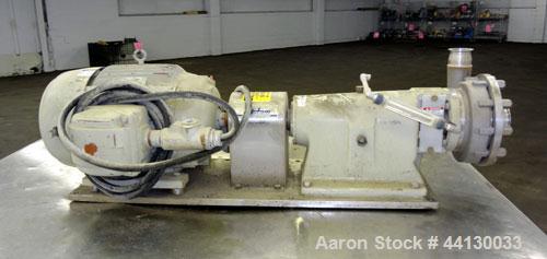 Used Stainless Steel Fristam Single Stage High Pressure Centrifugal Pump, Model FPHP3542-205