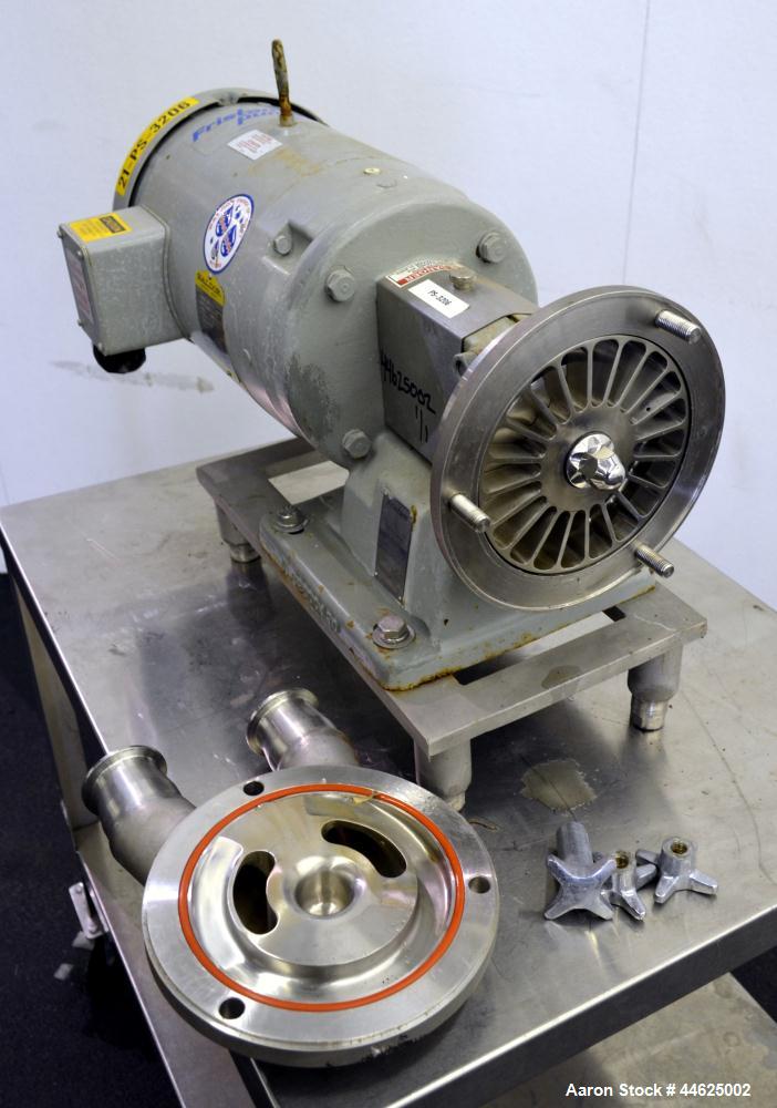 Used Stainless Steel Fristam Self-Priming Centrifugal Pump, Model FZ17