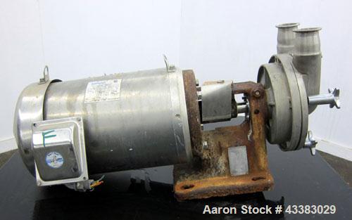 Used Stainless Steel Fristam Self-Priming Centrifugal Pump, Model FZ20