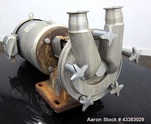 Used Stainless Steel Fristam Self-Priming Centrifugal Pump, Model FZ20
