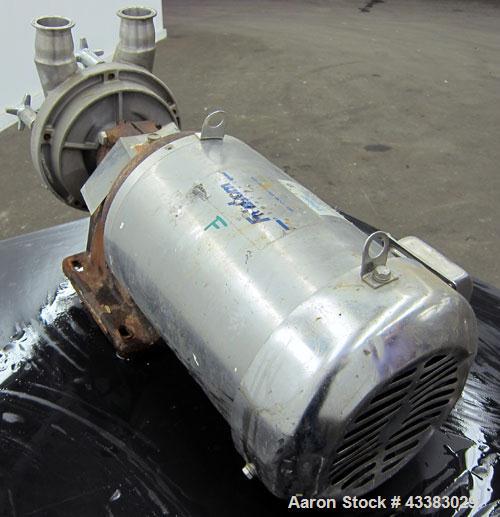 Used Stainless Steel Fristam Self-Priming Centrifugal Pump, Model FZ20