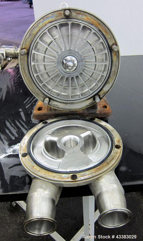Used Stainless Steel Fristam Self-Priming Centrifugal Pump, Model FZ20