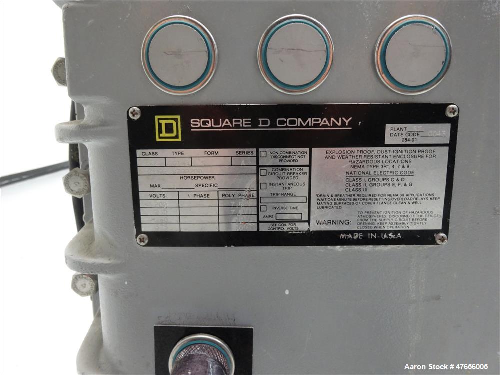 Used Fristam FZX Series Sanitary Liquid-Ring Pump, Model FZX150, 316 Stainless Steel. Approximate capacity 50 gallons per minute at 80' head. 2" Tri-clamp inlet, 2" tri-clamp outlet. Direct driven by...
