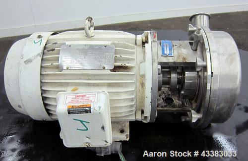 Used Stainless Steel G & H Centrifugal Pump, Model GHH-20