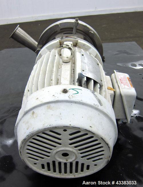 Used Stainless Steel G & H Centrifugal Pump, Model GHH-20