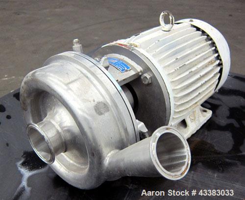 Used Stainless Steel G & H Centrifugal Pump, Model GHH-20