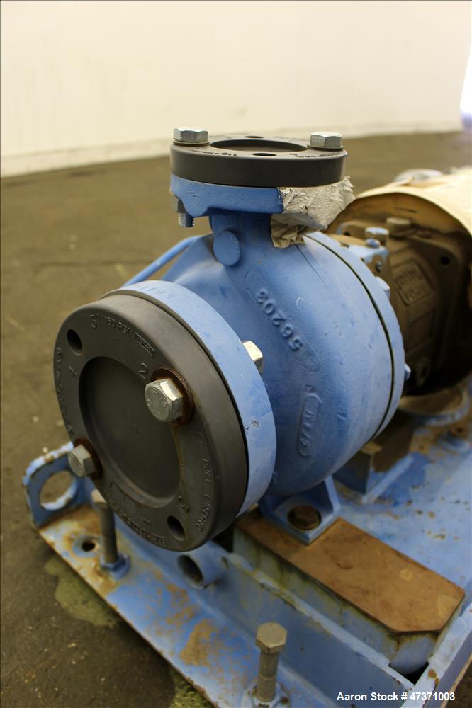 Used Gould Centrifugal Pump, Model 3196 STX, Size 1.50 X 3-6, 316 Stainless Ste