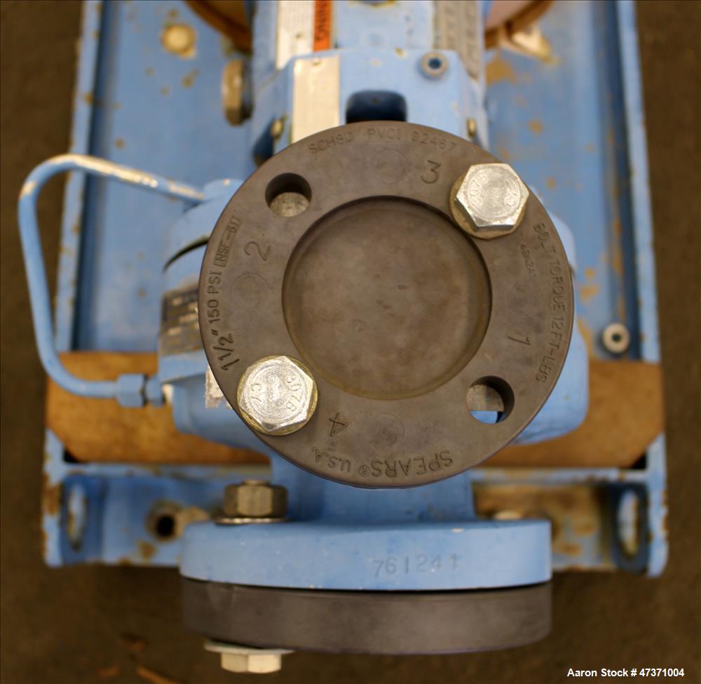 Used Gould Centrifugal Pump, Model 3196 STX, Size 1.50 X 3-6, 316 Stainless Ste