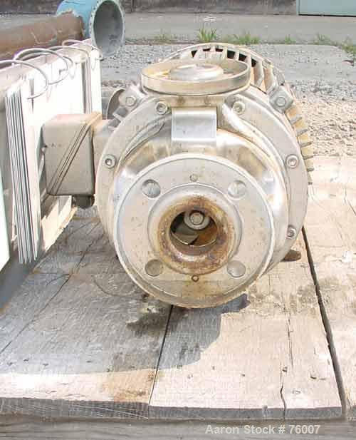 Used Stainless Steel Goulds Centrifugal Pump,