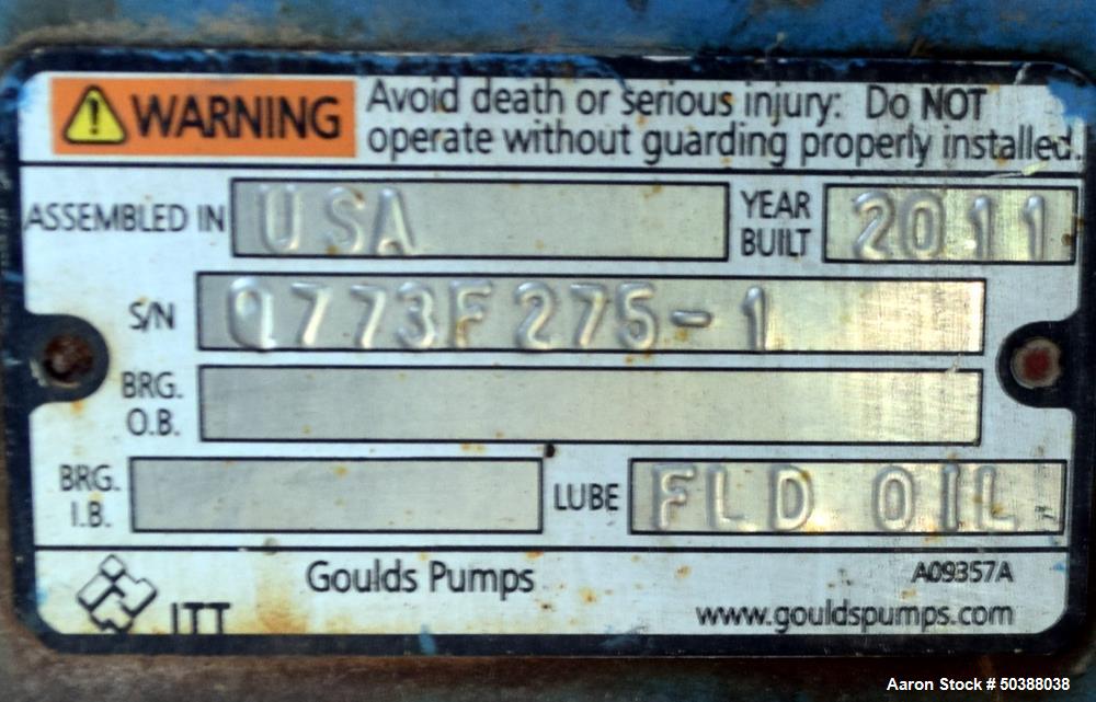 Used Goulds Centrifugal Pump, Model 3196