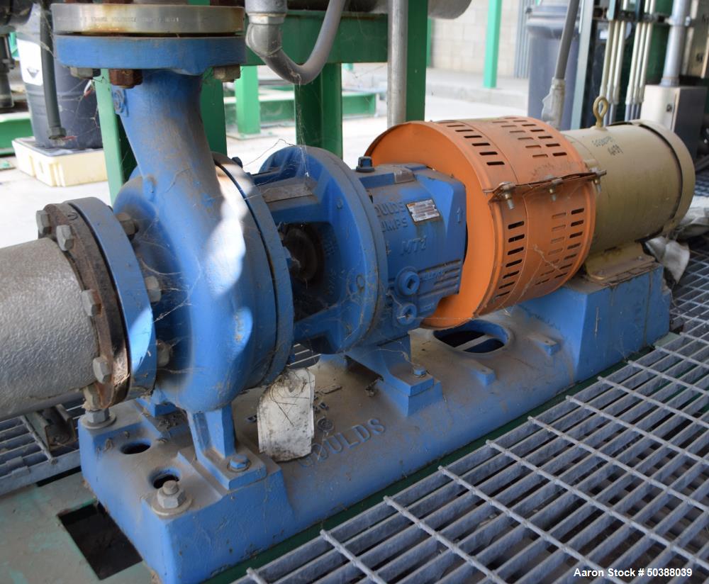 Used Goulds Centrifugal Pump, Model 3196