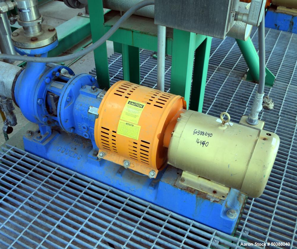 Used Goulds Centrifugal Pump, Model 3196