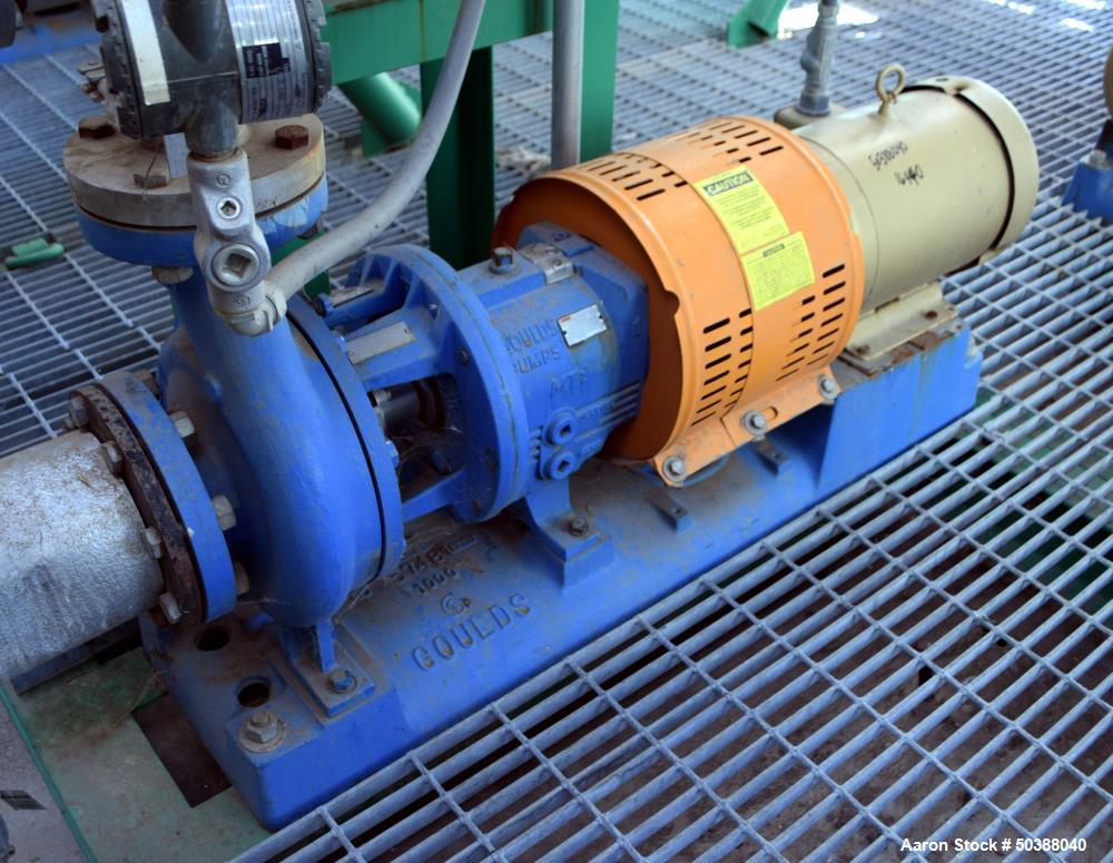 Used Goulds Centrifugal Pump, Model 3196