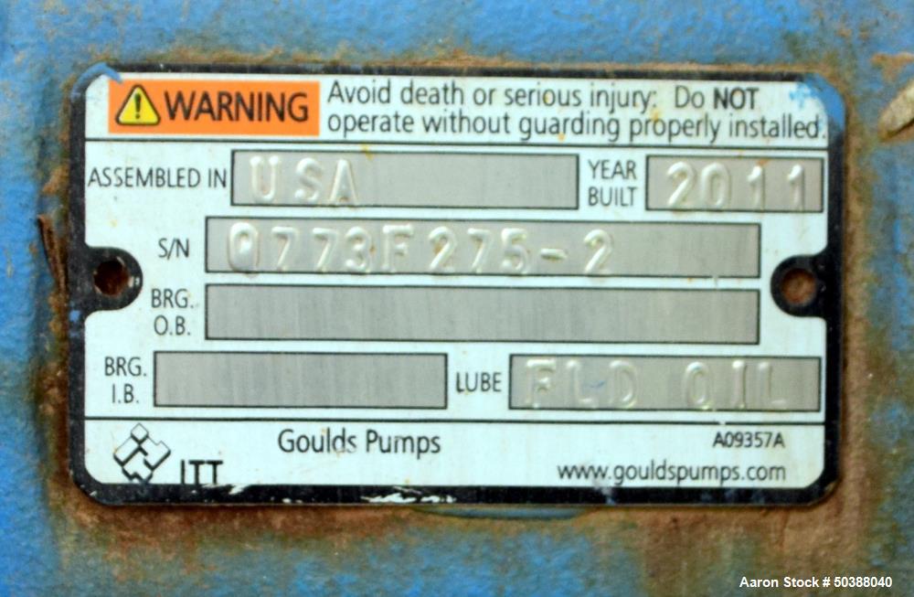 Used Goulds Centrifugal Pump, Model 3196