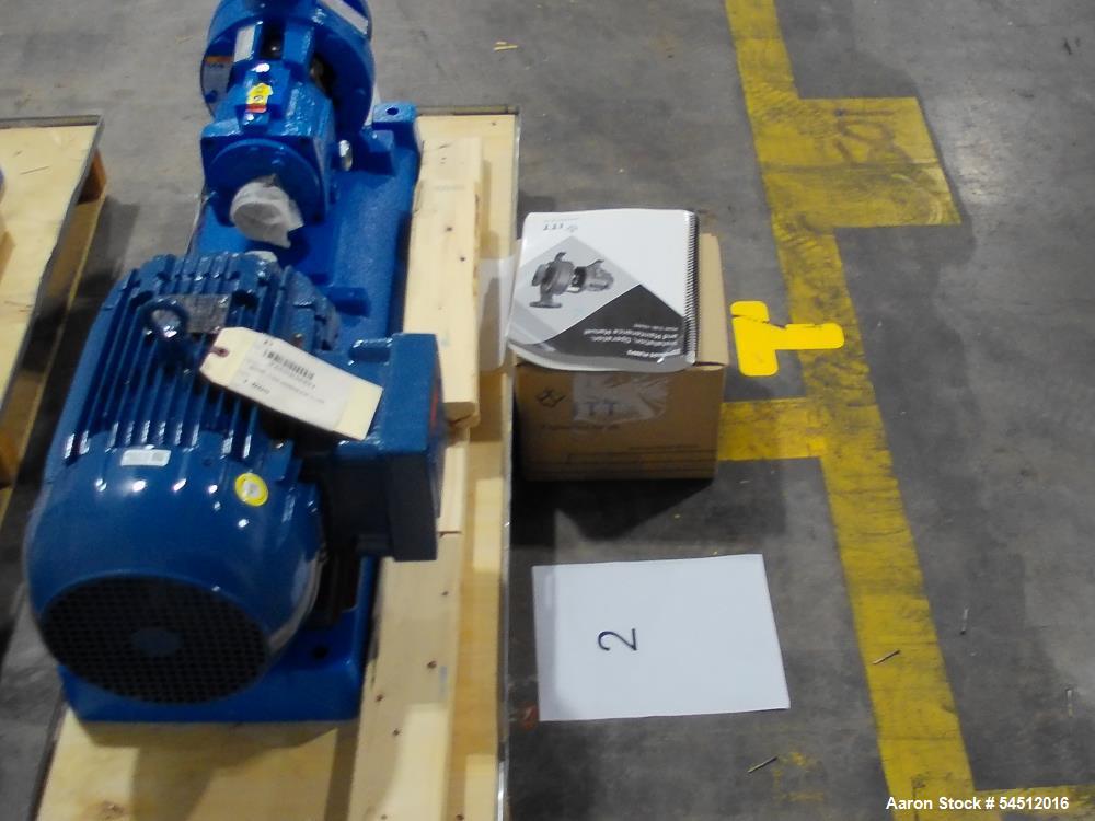 Unused Goulds 3196 316 Stainless Steel ANSI Centrifugal Pump