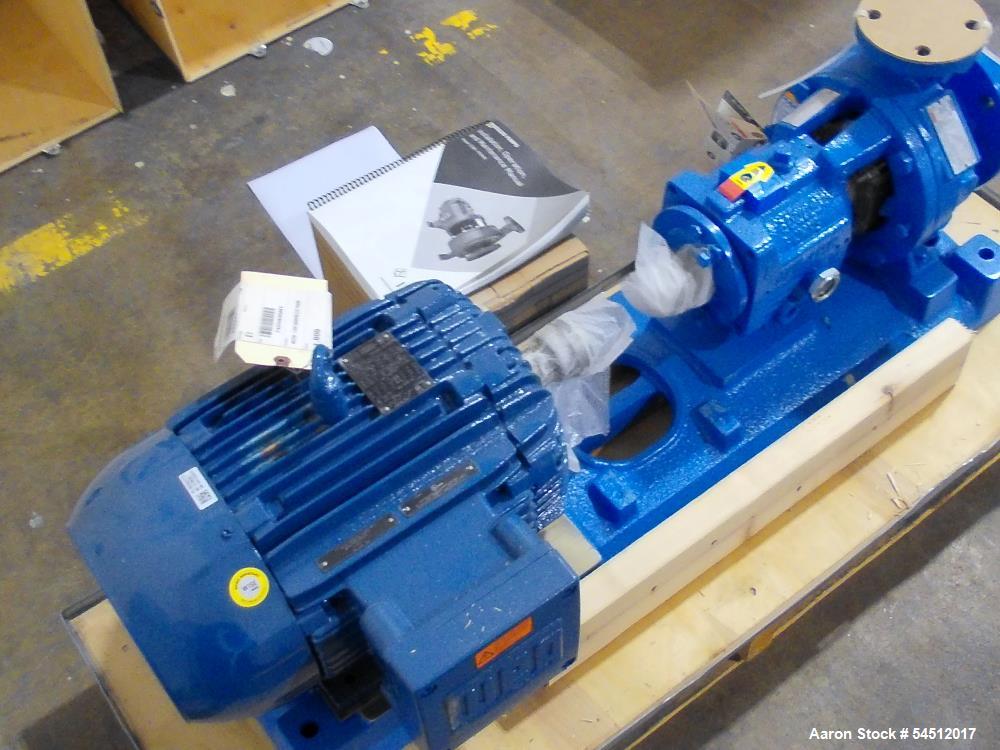 Goulds 3196 1.5 x 3-6 Stainless Steel Process Pump