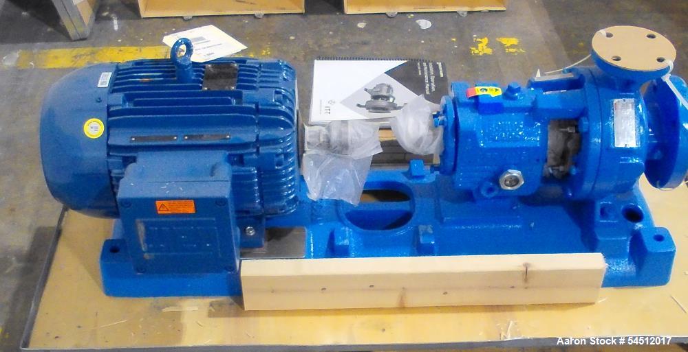 Goulds 3196 1.5 x 3-6 Stainless Steel Process Pump