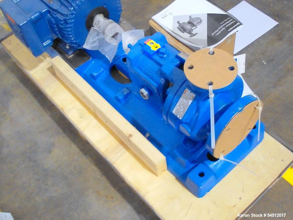 Goulds 3196 1.5 x 3-6 Stainless Steel Process Pump