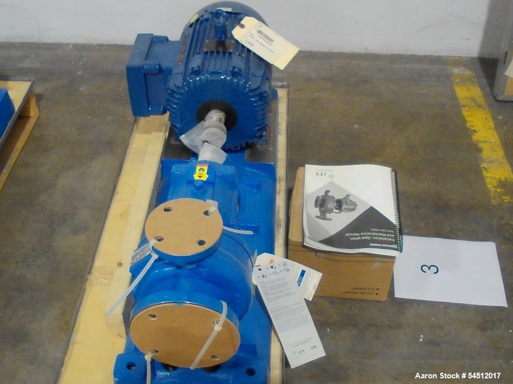 Goulds 3196 1.5 x 3-6 Stainless Steel Process Pump