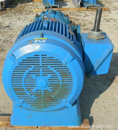 Used Goulds Centrifugal Pump, Model 3316M, size 4x6-11HG, 316 stainless steel. 6" inlet, 4" outlet, approximately 10.875" diameter impeller. Rated approximately 600 gallons per minute at 815' head at...
