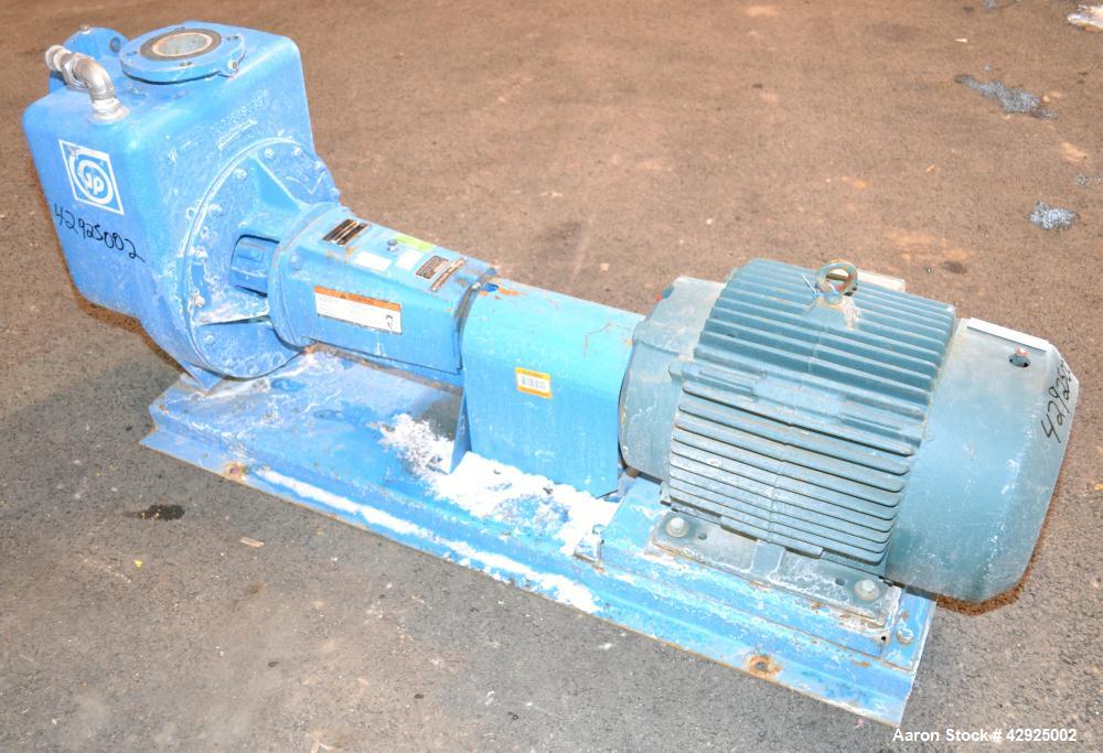 Used Stainless Steel Goulds Prime Line Self-Priming Centrifugal Pump, Model 3SS2EL