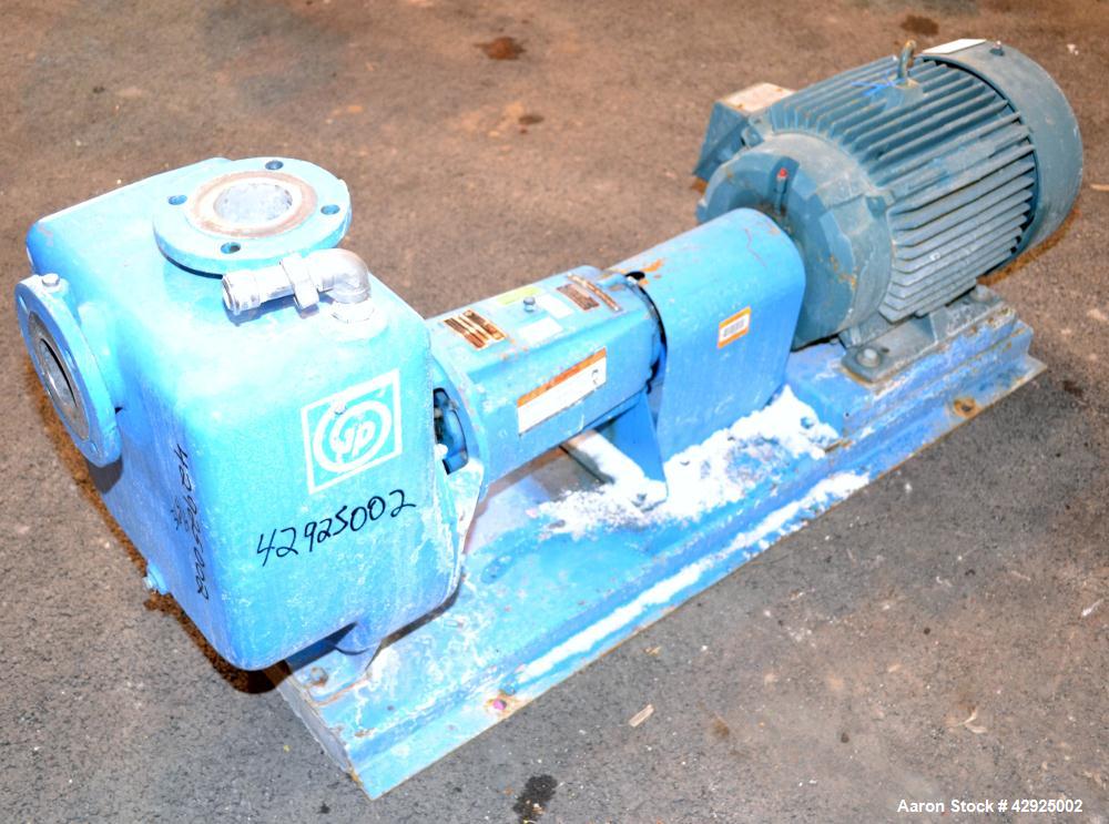 Used Stainless Steel Goulds Prime Line Self-Priming Centrifugal Pump, Model 3SS2EL