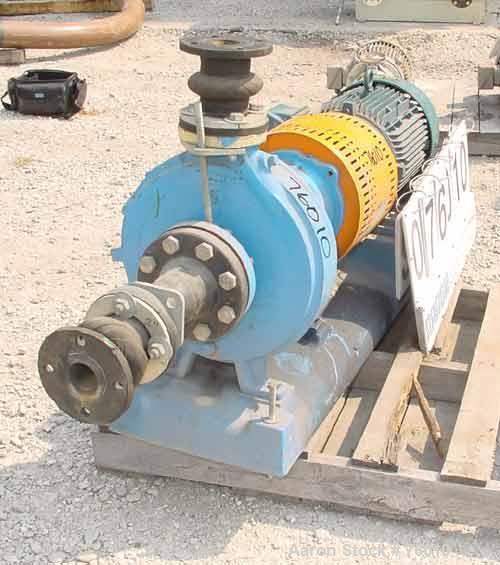 Used Goulds Centrifugal Pump, Model LF3196