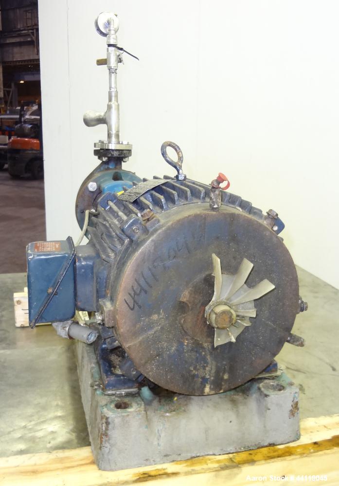 Used Stainless Steel Goulds Centrifugal Pump