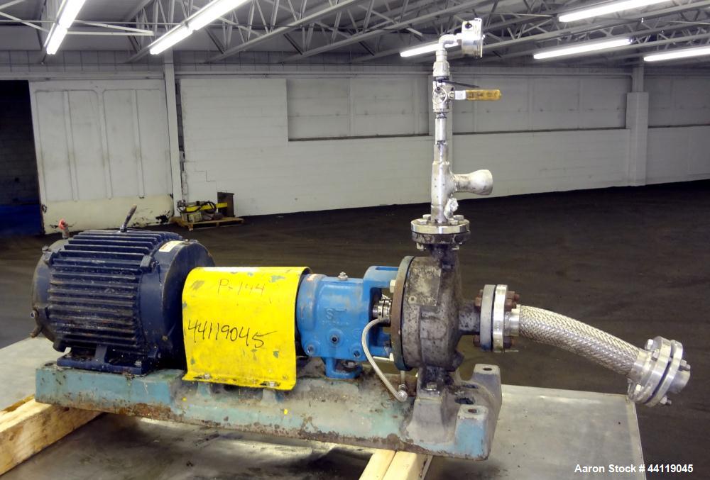 Used Stainless Steel Goulds Centrifugal Pump