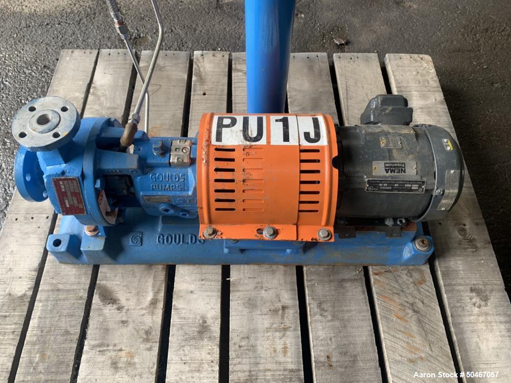 Used 1.5 x 1" Goulds centrifugal pump