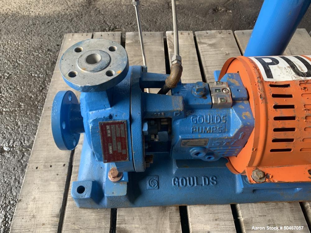 Used 1.5 x 1" Goulds centrifugal pump