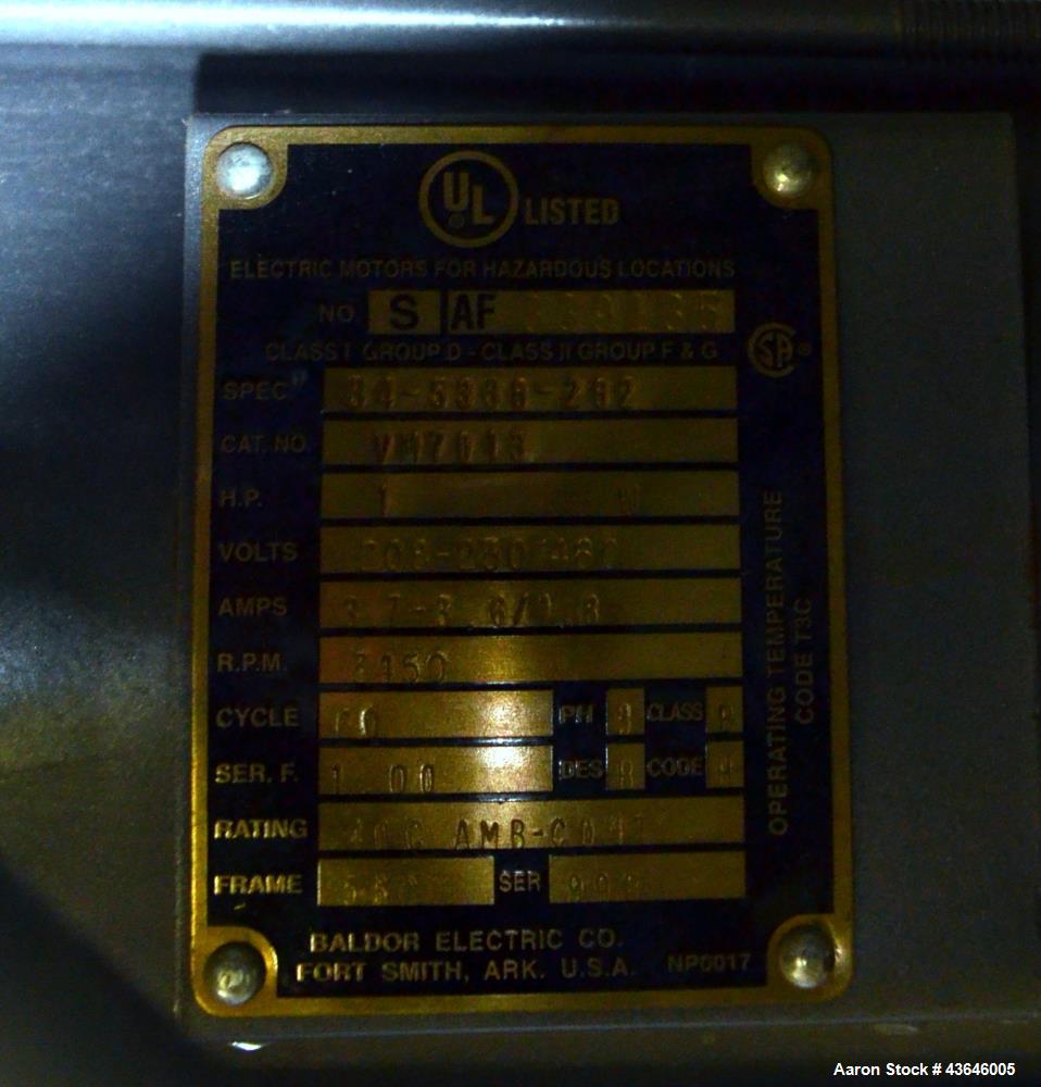 Used Pumping System Consisting Of: (2) Grundfos Vertical Multistage Centrifugal Pumps, Model CR2, 316 Stainless Steel. Each rated 11 gallons per minute at 140' head at 3450 rpm at 230 psi at 250 degr...