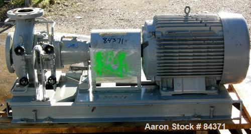 Used Unused- Stainless Steel KSB Centrifugal Pump, Model HPK-E4 100-200