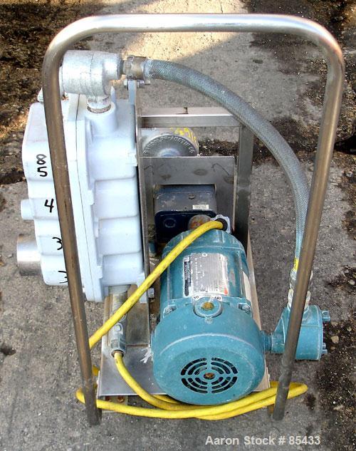 Used Randolph Peristaltic Hose Pump, Model 610 (Aluminum housing)