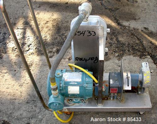 Used Randolph Peristaltic Hose Pump, Model 610 (Aluminum housing)