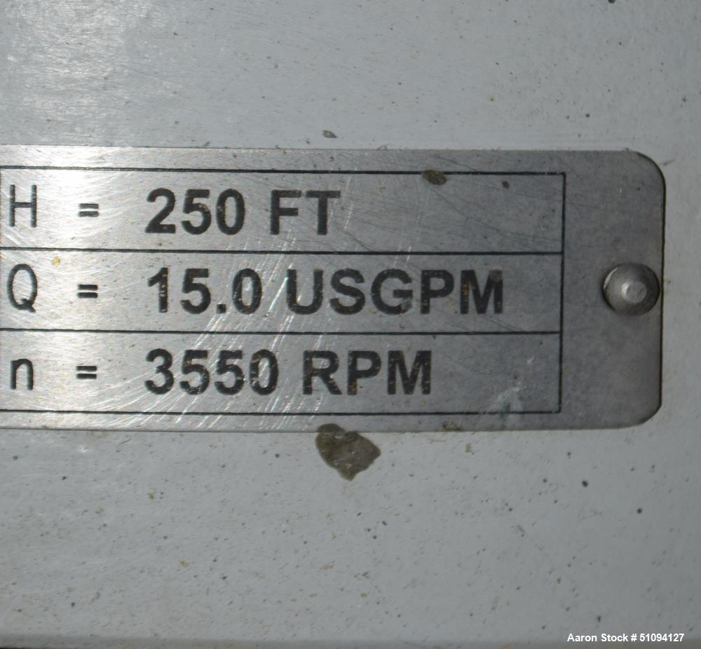 Sulzer CPT Model CPT12-1-LF Chemical Centrifugal Pump