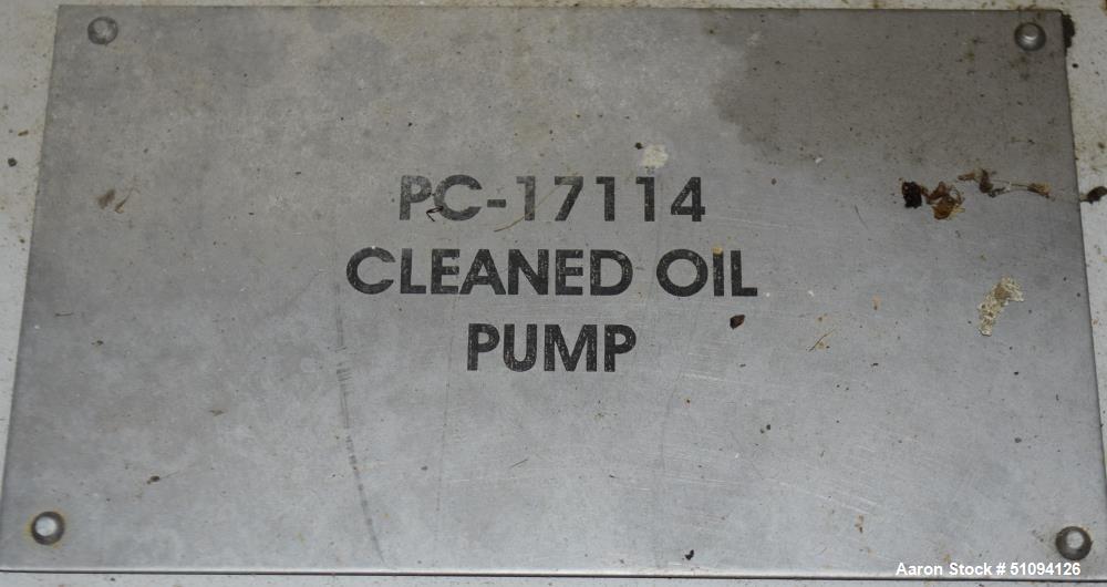 Used Sulzer CPT Chemical Centrifugal Pump, Model CPT12-1B, Stainless Steel. Rated 50 gallons per minute at 55 head at 1770 rpm. Driven by a 3hp, 3/60/208-230/460 volt, 3505 rpm motor. Serial# 1001190...