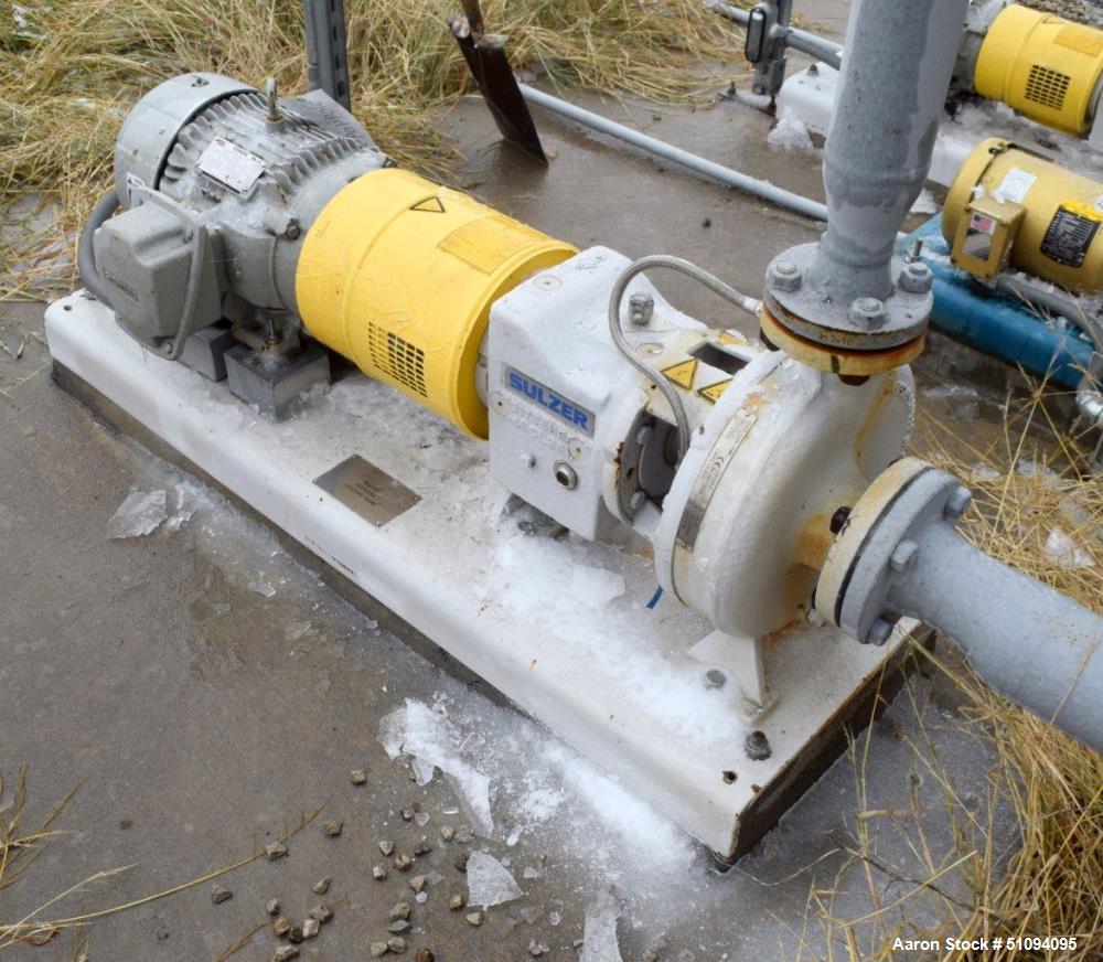 Used Sulzer CPT Chemical Centrifugal Pump, Model