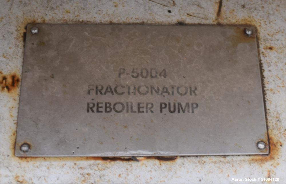 Used Sulzer CPT Chemical Centrifugal Pump, Model CPT22-1-LF
