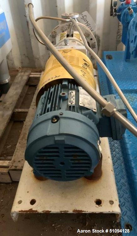 Used Sulzer CPT Chemical Centrifugal Pump, Model CPT22-1-LF