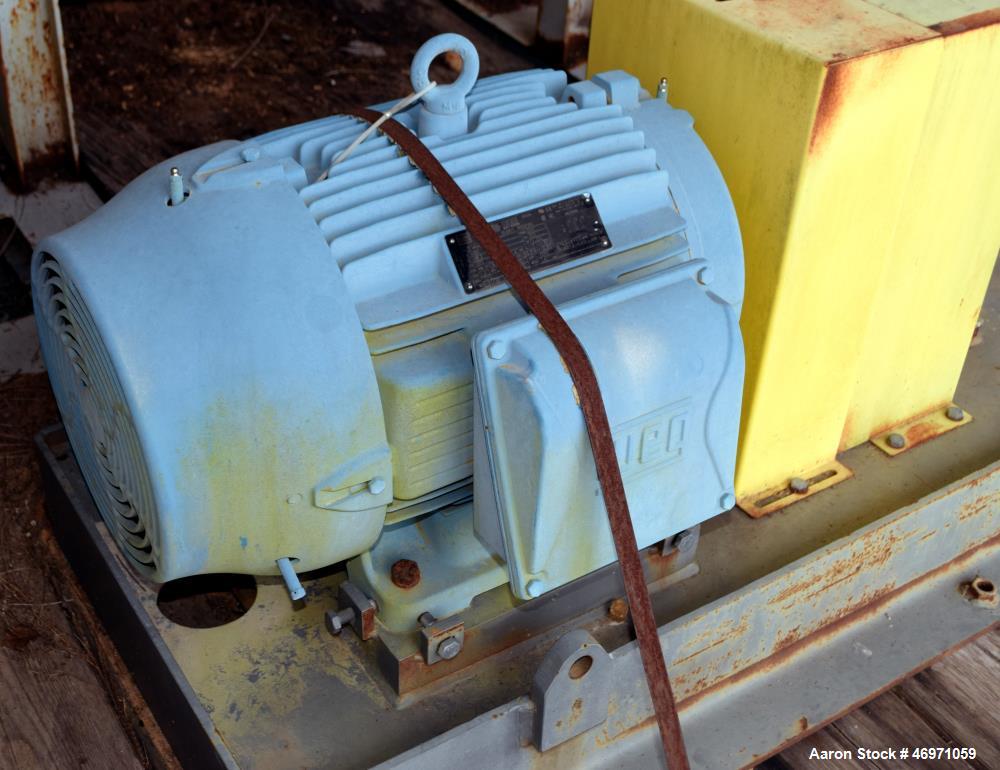 Unused- Toyo Centrifugal Pump, Model DEH-72-80-PF4-CD4-D#, Stainless Steel. Rated 200 gallons per minute at 126’ head at 1660 rpm. 4” Inlet, 3” outlet, impeller diameter 11.1”, maximum solid size 1.2...