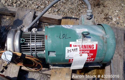 Used Stainless Steel Tri-Clover Pump, Model C216MDG21T-S-KX