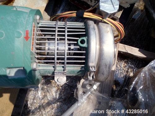 Used Stainless Steel Tri-Clover Pump, Model C216MDG21T-S-KX