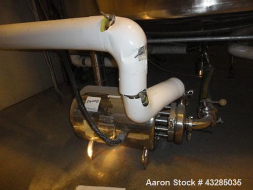 Used Stainless Steel Tri-Clover Centrifugal Pump, Model C216MDG21T-S