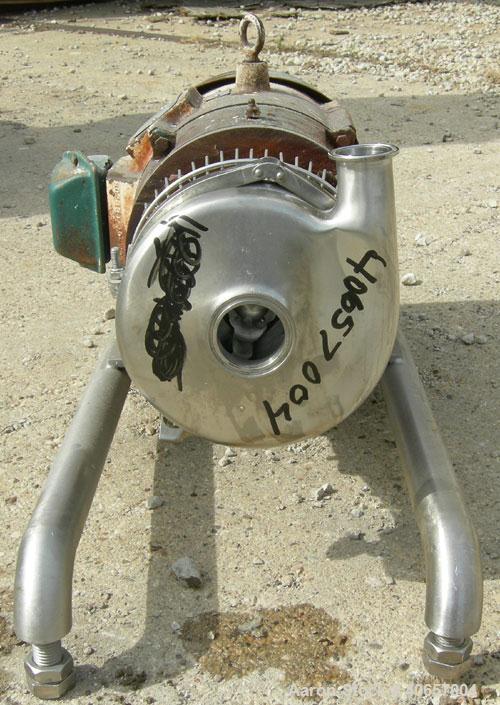Used Stainless Steel Tri-Clover Centrifugal Pump, Model C216