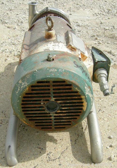 Used Stainless Steel Tri-Clover Centrifugal Pump, Model C216
