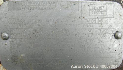 Used Stainless Steel Tri-Clover Centrifugal Pump, Model C216